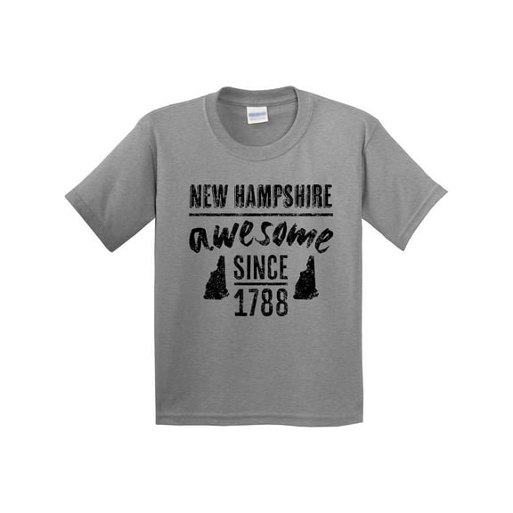 Inktastic New Hampshire Awesome Since 1788 Youth T-Shirt