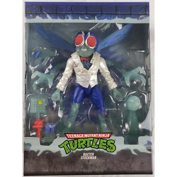 Super7: Teenage Mutant Ninja Turtles Ultimates Baxter Stockman SDCC 2020 GITD