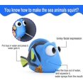 thumbnail image 5 of Baicccf 8pcs Finding Dory Nemo Bath Squirt Toys, Floating Sea Animals (shark Octopus Clownfish Turtle Devil Fish) Bathtub Water, 5 of 5