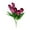 Hot Pink, variant on Artificial Flower 7 Small Tulips, Ongmies 7 Head Artificial Silk Fowers Bunch Wedding Home Outdoor Size 37Cm Avilable in 9 Colours, 1*Carnation