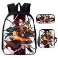 thumbnail image 1 of Mochila Dem@@2on Slayer, juego de 3 piezas: mochila para portátil con estuche para lápices y bolsa para el almuerzo., 1 of 5