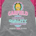 thumbnail image 3 of Garfield - Genuine Attitude - Toddler And Youth Girls Raglan Graphic T-Shirt, 3 of 5