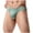 Green, variant on Posijego Bikini Briefs for Men Low Rise Underwear Lightweight Comfortable Breathable Soft Underpants for Men