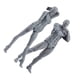 thumbnail image 1 of Vogacara de acción Movebale de PVC, cuerpo ligero, Chan Kun, Idea de regalo poseable auténtica y realista, 2 pack/lote Juguetes novedosos y de broma gris, 1 of 6