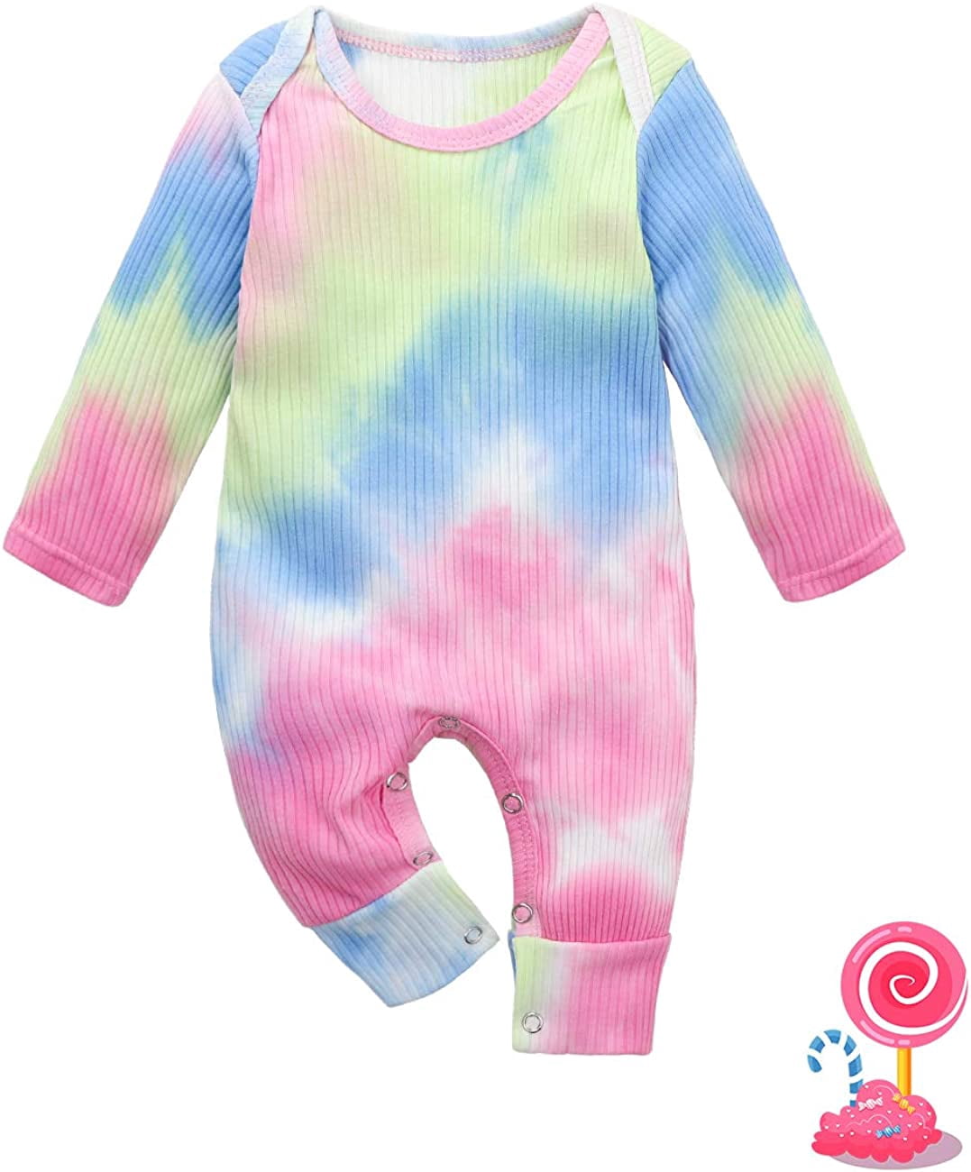 Newborn Baby Girl Clothes Romper Onesie Cotton Newborn Outfit for Girls Cute Infant Girl Jumpsuits Clothes 0-3 Months