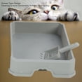 thumbnail image 4 of Kitten Toilet, Detachable Cat Litter Box Fully Enclosed  for Indoor, 4 of 7