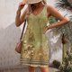 thumbnail image 2 of Vestido sin Mangas para Mujeres con Cuello en V con Bolsillo, Vestido Casual de Toda la Temporada para Diario Y Viajes, 2 of 7