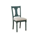 thumbnail image 1 of Chaise d'appoint Weston, Sarcelle (Ensemble de 2), 1 of 8