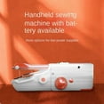 thumbnail image 2 of Convenient Handheld Small Electric Sewing Machine Home Edition Fully Automatic Sewing Machine Mini Manual Sewing Machine ,Smooth Thread Sewing, 2 of 6