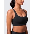 thumbnail image 4 of Sujetador deportivo CRZ YOGA Butterlift de doble forro negro XXS para mujer, 4 of 5