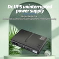 thumbnail image 3 of Uninterruptible Power Supply 15V 24V POE 5V 9V 12V USB 18W Output DC UPS Battery Backup for Camera Router Optical Modem US Plug, 3 of 4