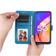 thumbnail image 4 of Funda tipo cartera GANGXUN para OnePlus 13R 5G , diseño girasol, cuero PU, soporte, cierre magnético, tarjetero, 4 of 5