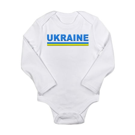 

CafePress - Pro Ukraine Pride Ukrainian Flag  Body Suit - Long Sleeve Infant Bodysuit