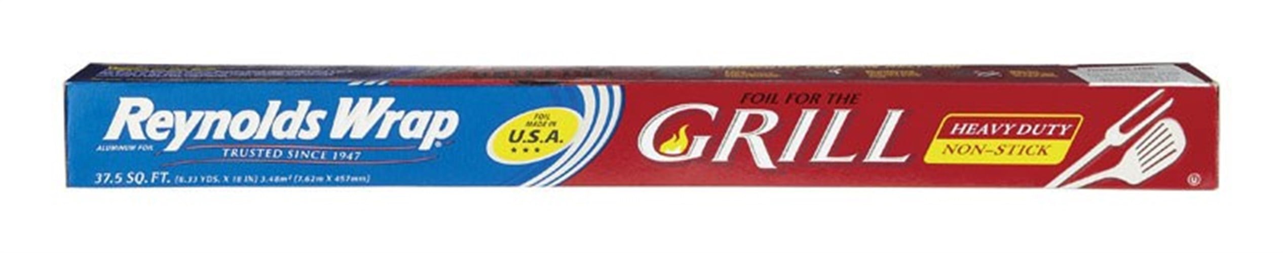 Reynolds Wrap Grill Heavy Duty NonStick Aluminum Foil (37.5Sqaure feet roll)