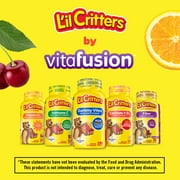 Lil Critters Kids Omega-3 Gummy Vitamins with 3 fatty acids, DHA, EPA & ALA, Citrus Flavors, 120 ct
