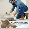 thumbnail image 6 of LAoutun Steel Toe Shoes for Men Lightweight Work Boots Comfortable Safety Boots Industrial Shoe, 6 of 6