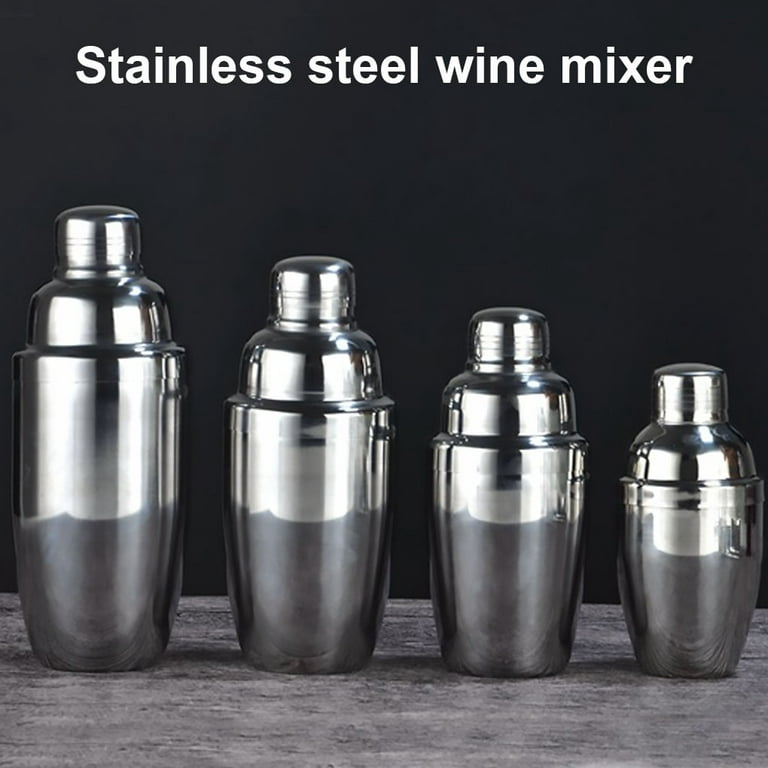  750ml Cocktail Shaker,Shaker Cup Stainless Steel Water