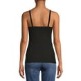 thumbnail image 4 of No Boundaries Juniors’ Ribbed Cami Tank Top, Sizes XS-XXXL, 4 of 5