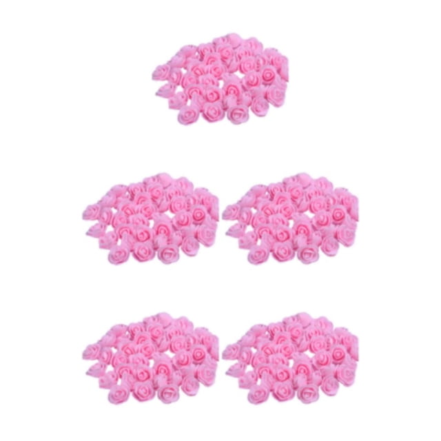 Wweixi 500piece DIY Bag Organize And Store Crafting Supplies With Convenient light pink 5Set