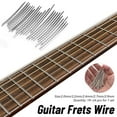 thumbnail image 4 of Luthier Repair Material Parts 2.0mm 2.7mm 2.9mm Fingerboard Nickel Guitar Tasting Silk Guitar Frets Wire Scale Line 2.7MM ELECTRIC BASS 21PCS, 4 of 8