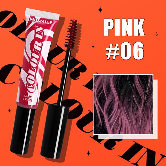 Barra de peinado desechable, iluminadora, lápiz de color deslumbrante, productos para el cabello, cabello colorido, 14 ml, polvos de tinte
