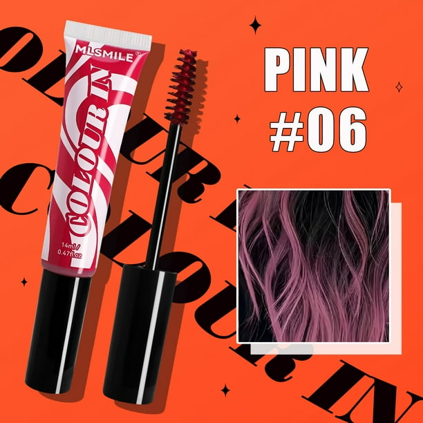 Barra de peinado desechable, iluminadora, lápiz de color deslumbrante, productos para el cabello, cabello colorido, 14 ml, polvos de tinte