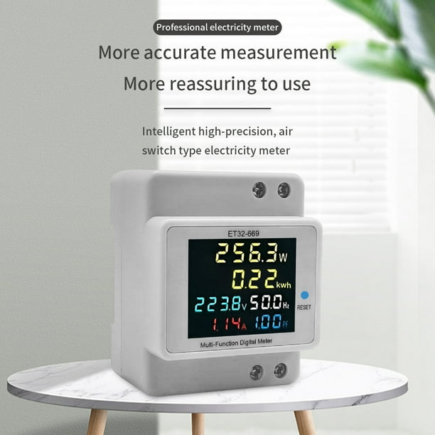 Single Phase Energy Meter Tester - Monitor Electricity Usage, 110V, 100A With CT