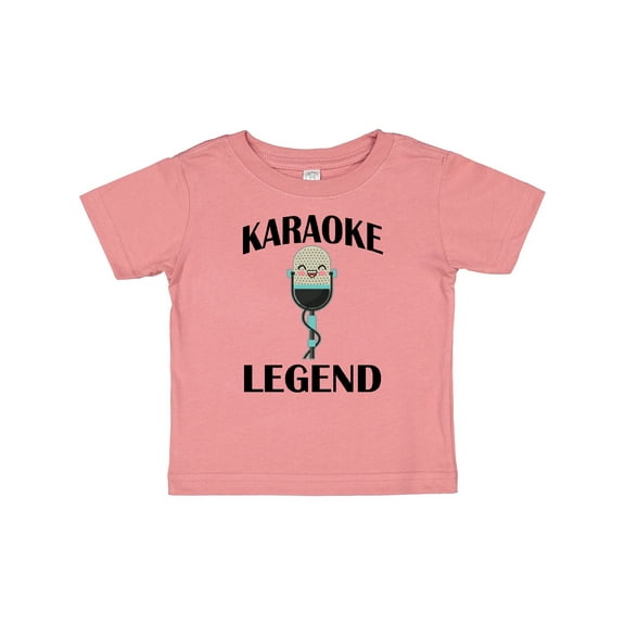 Inktastic Karaoke Legend Music Gift Boys or Girls Baby T-Shirt