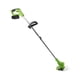thumbnail image 1 of Recortadora de setos con pértiga inalámbrica Earthwise Volt, batería 2.0AH y cargador rápido incluidos (21V 800W), 1 of 4