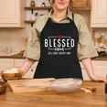 thumbnail image 5 of Funny Aprons for Women with Pockets, Cooking Baking Kitchen Apron Gifts for Mom Wife Birthday Mothers Day Christmas, 5 of 6