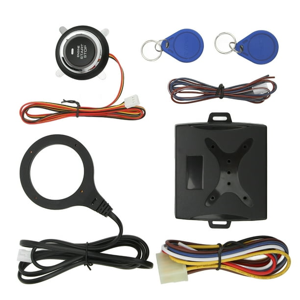 De Arranque Por Empuje Para Automóvil, Detección De Freno De Pie, Tecnología RFID, Botón De Arranque Del Motor, Piezas De Actualización Del Go Sin Llave Para