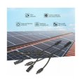 thumbnail image 2 of Mc4 Y Branch Solar Panel Cable Connector Adapter, 1 Pair M/FFF And F/MMM - 1 Pair M/FFF And F/MMM, 2 of 4