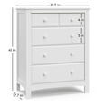 Graco Benton 4 Drawer Dresser Mocha