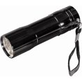 thumbnail image 2 of LED flashlight (2.5 cm x 9 cm, 25 lumens, 9 LEDs, 0.5 W, 40 m range) Black, 2 of 2