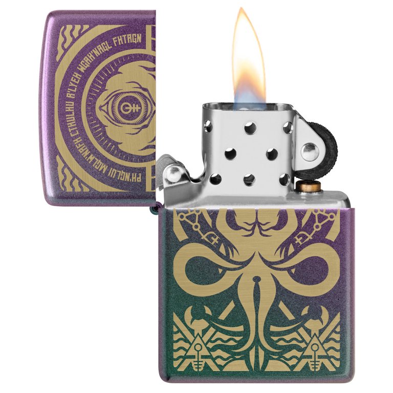 Zippo Evil Design Iridescent Pocket Lighter - Walmart.com