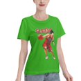 thumbnail image 2 of Women's Basic Short Sleeve T-Shirt Slam Dunk Rukawa Maple, 2 of 6