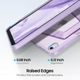 thumbnail image 6 of Fintie Shockproof Case for iPad (A16) 11th Generation 11 Inch (2025), iPad 10th Gen 10.9 Inch (2022) - [Built-in Pencil Holder] Slim Frosted Protective Cover with Multi-Angle Kickstand (Purple), 6 of 10