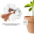 thumbnail image 4 of Plant Label Markers, Hanging Flower Label Plant Labels, Hanging Flower Label Marker Waterproof For Marking Seed Trays Hanging Seed Name Tag, 4 of 8