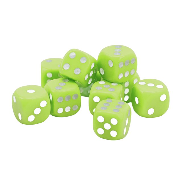 Juego de dados Jadeshay 30 piezas 16 mm Plástico