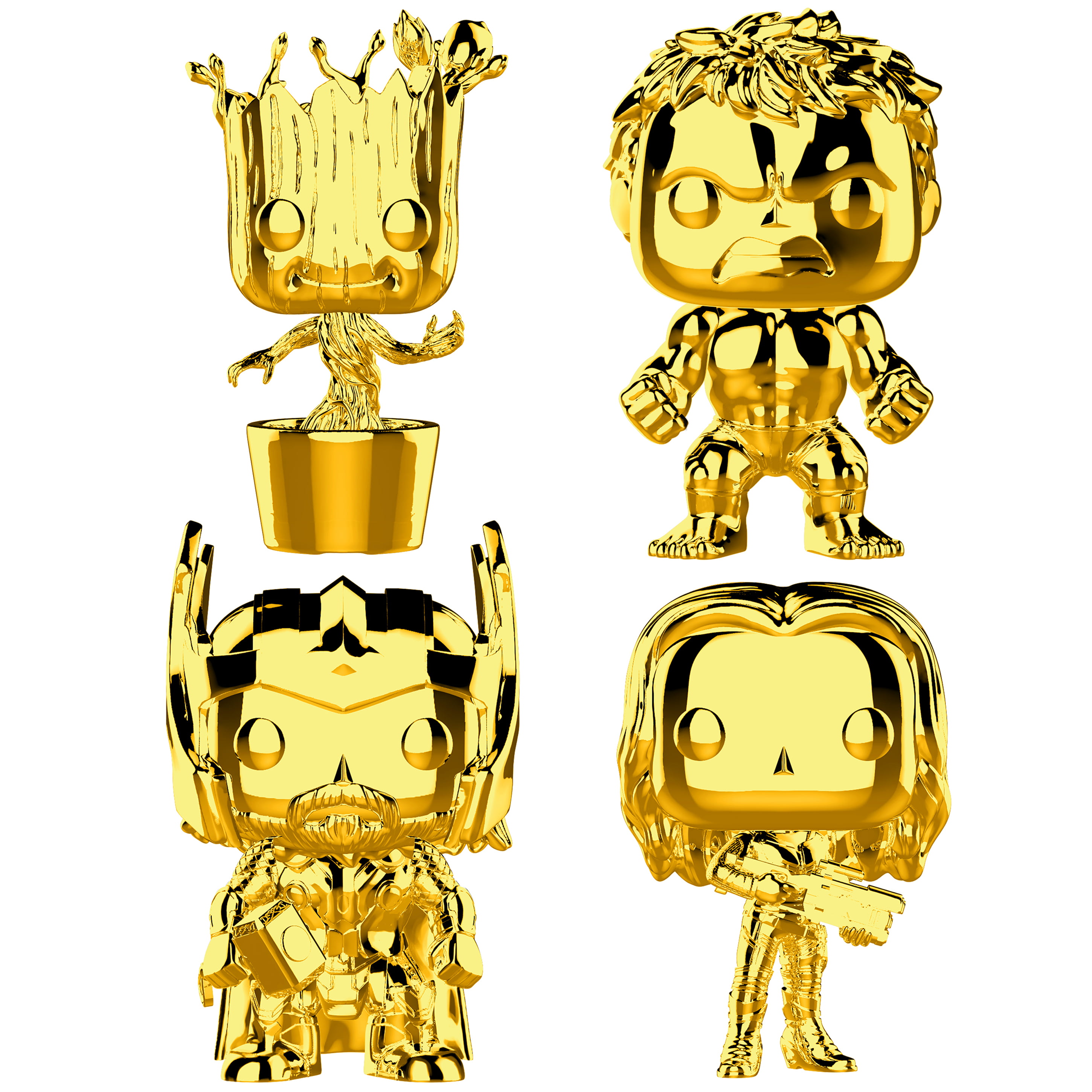 Gold Marvel Funko Pop 