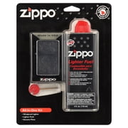 Zippo All-in-One Gift Set with Windproof Lighter (Silver)