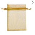 thumbnail image 1 of Pure Color Organza Drawstring Gift Bag for Wedding Favors & Storage, 1 of 8