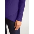 thumbnail image 2 of Jessica London Women's Plus Size Ribbed Crossover Crewneck, 2 of 5