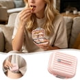 thumbnail image 1 of Tong Cute Travel Organizer 7 Day With Sliding Reminder Portable For Small Container For Pocket Purse, 1 of 6