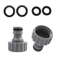 thumbnail image 5 of 2 Pieces 3/4 Inch Hose Connection Adapter, Female Thread Faucet Connection, 5 of 7