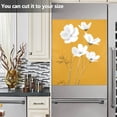 thumbnail image 3 of Yayeee Magnetic Dishwasher Cover for The Front Decoration Home Kitchen Machine Sticker Protector, White Flowers, 3 of 6