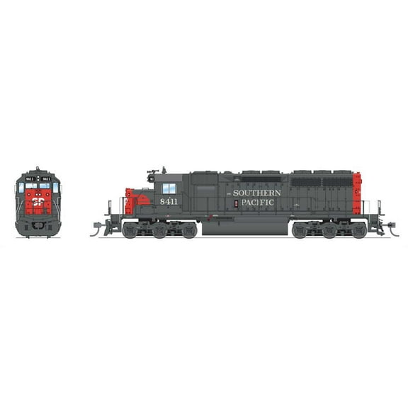 Broadway Limited Imports HO EMD SD40 SP 8411 Bloody Nose No-Sound DCC BLI9046 HO Locomotives