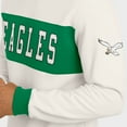 thumbnail image 6 of Men's Darius Rucker Collection by Fanatics  Cream Philadelphia Eagles Colorblock Pullover Sweatshirt, 6 of 6