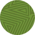 thumbnail image 1 of Ahgly Company Indoor Round Patterned Seaweed Green Area Rugs, 4' Round, 1 of 6