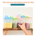 thumbnail image 2 of Food Storage Box Plastic Sealpot Container Pantry storage box pantry Organizer Bin Kitchen Food Organizer Jar, Pink, 2.5L, 2 of 8